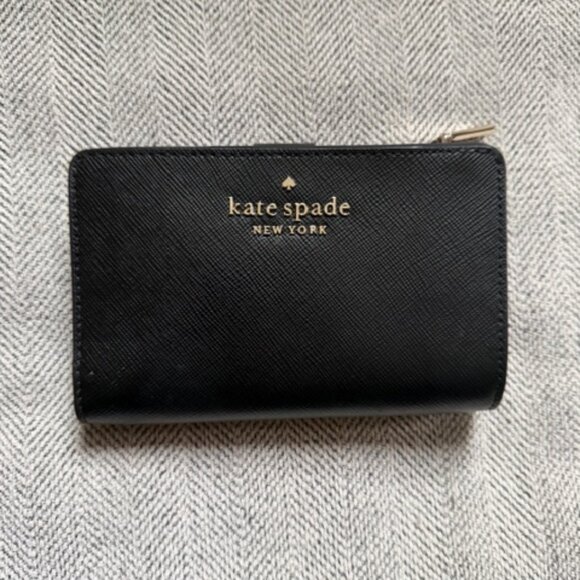 Kate Spade Black Wallet - Picture 1 of 5